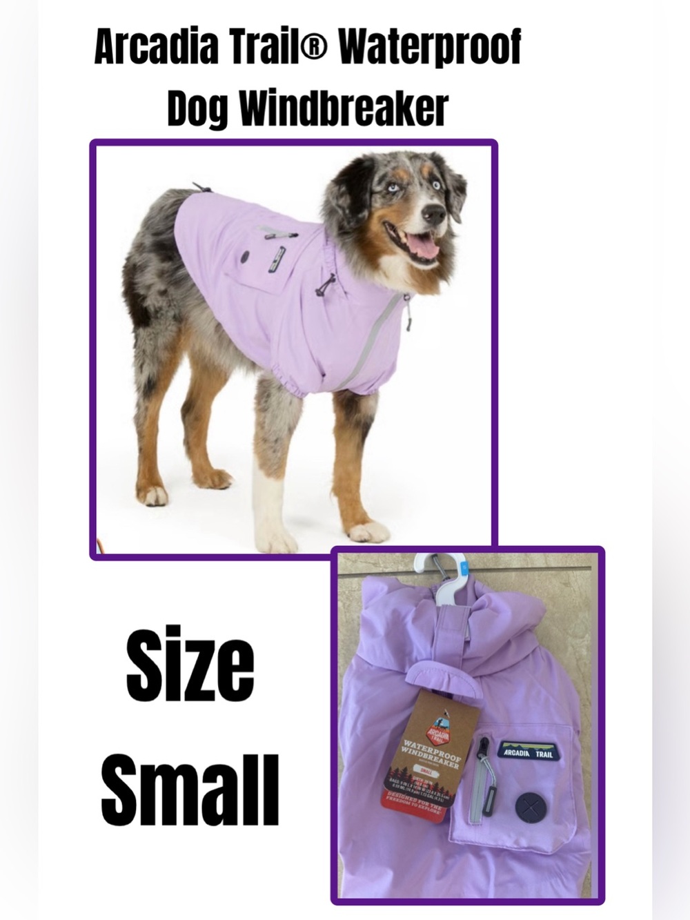Arcadia Trail® Waterproof Dog Windbreaker